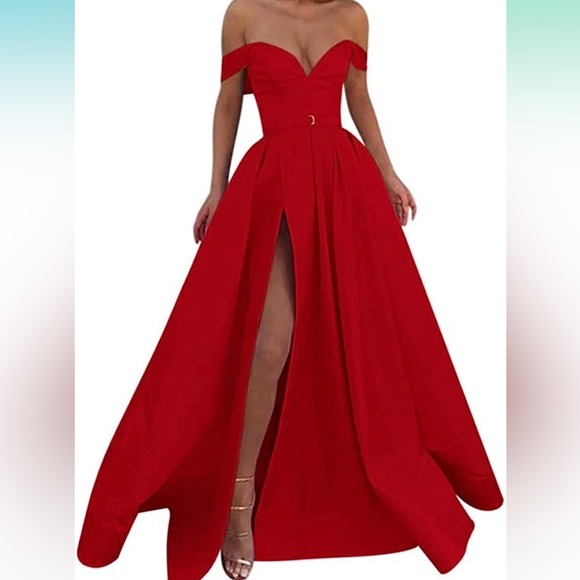 Amazon Dresses Wedding Or Prom Dress Plus Size 26 Formal Red Poshmark